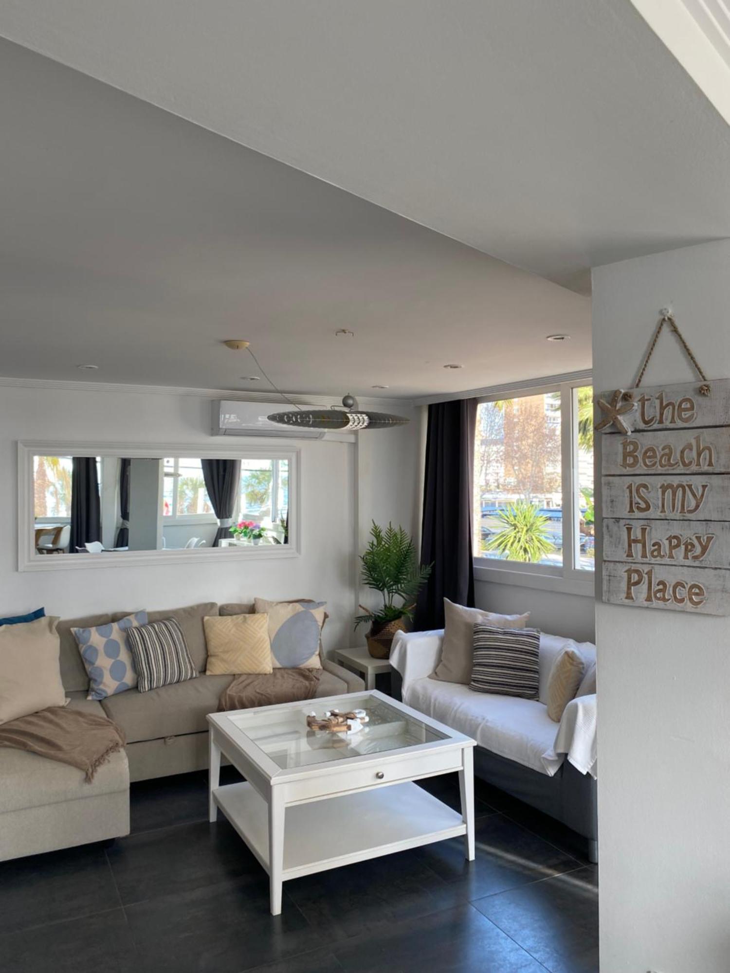 Apartamento Torre Yago Primera Linea Playa Benidorm Con Wi-Fi & Ac Rum bild