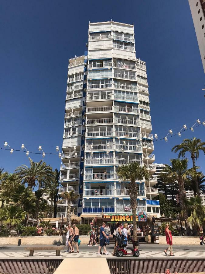 Apartamento Torre Yago Primera Linea Playa Benidorm Con Wi-Fi & Ac Exteriör bild